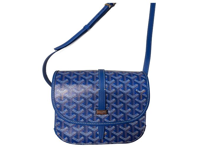 Goyard Belvedere PM Pasta Executiva Azul de Couro
