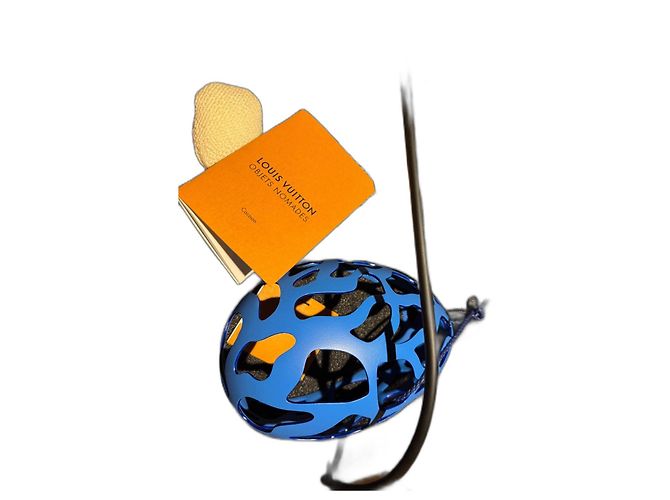 Objet Nomade Miniature Louis Vuitton Bleu Métal