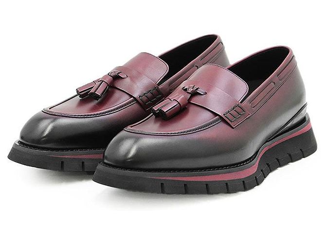 Mocassins en cuir Louis Vuitton Marron