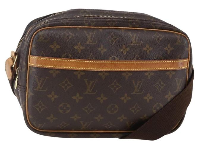 Louis Vuitton Reporter Monogram Canvas PM Marrom
