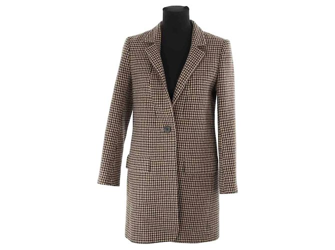 Maje Brown wool jacket