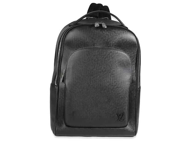Louis Vuitton Black Taiga Avenue Backpack Leather  ref.2560785