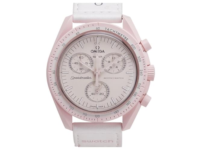 OMEGA x Swatch Speedmaster Moon Mission to Venus Watch Pink  ref.2560888