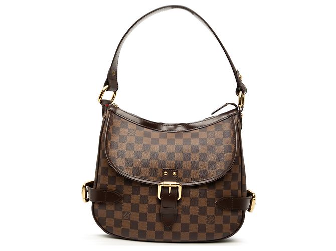 Louis Vuitton Marrone Damier Ebene Highbury