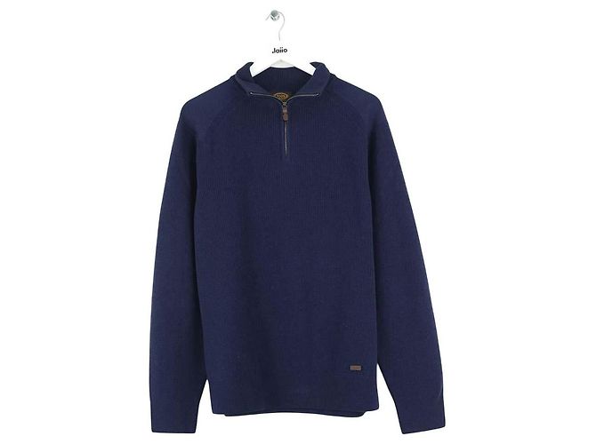 Tod's Marineblauer Wollpullover 
