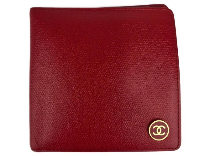 Chanel Wallets leather red