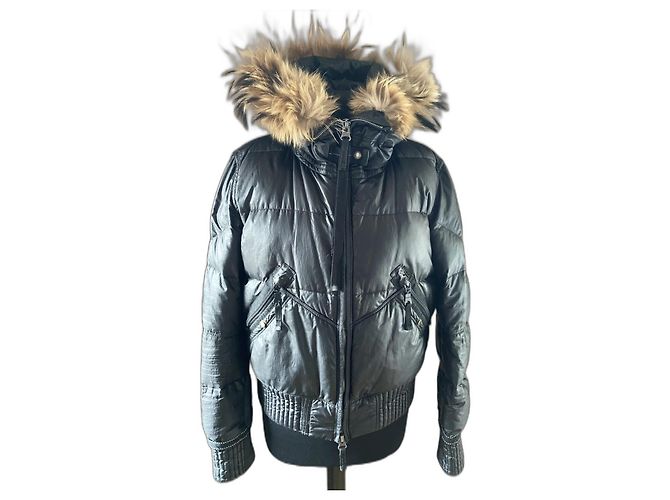 Parajumpers Winter Equipment Jacke Schwarz Nylon
