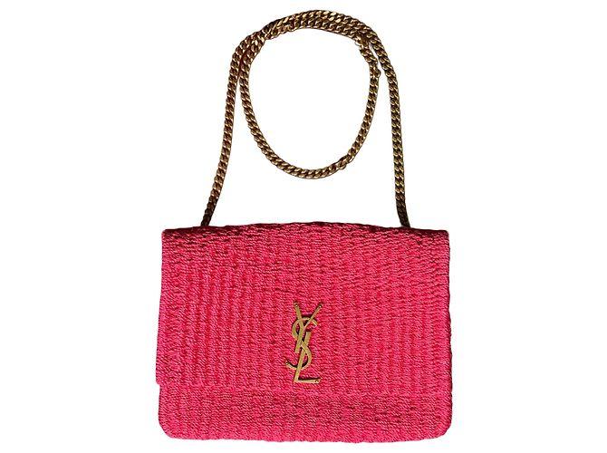 Kate Monogramme Borsa Saint Laurent YSL Monogram Kate Rosa