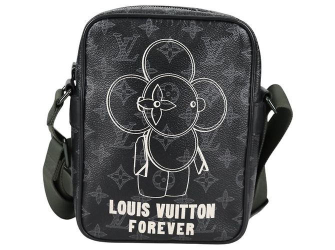 Bolsa Louis Vuitton Danube Edição Limitada Vivienne Monogram Eclipse PM Preto