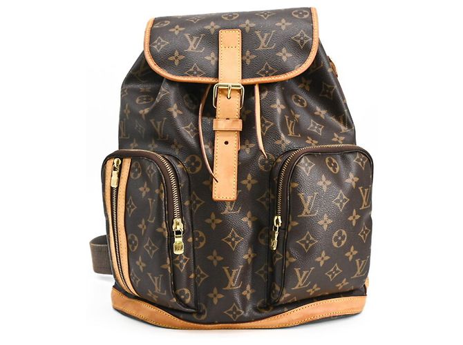 Sac à dos Bosphor Monogram Louis Vuitton Marron Monogramme