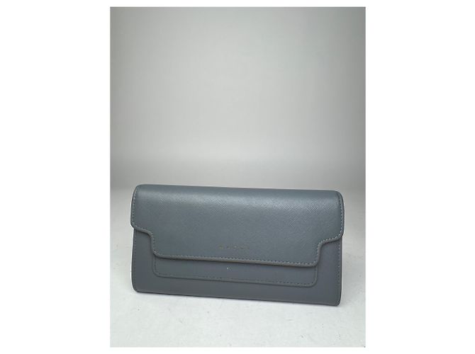Vintage Marni Leather Wallet Blue