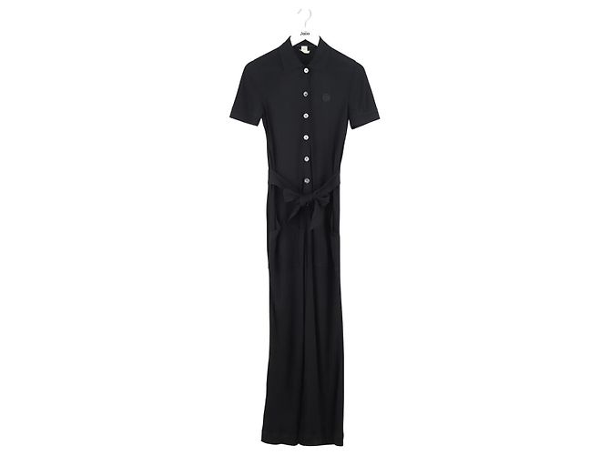 Hermès Mono negro Viscosa