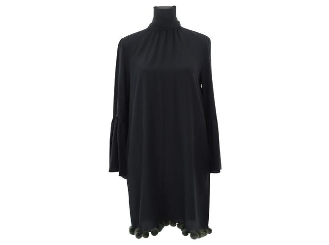 Fendi Abito in seta nero