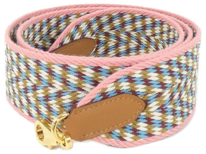 Hermès Hermes Sangle Zigzag Strap White Golden