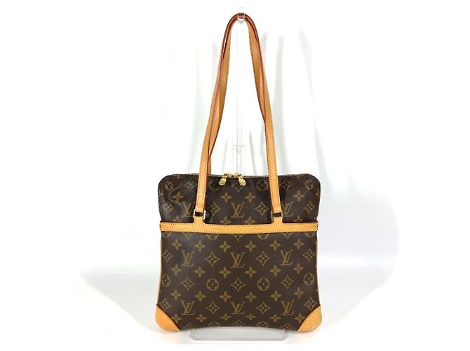 Bolsa tote Monogram Cousin GM Louis Vuitton Marrom Monograma