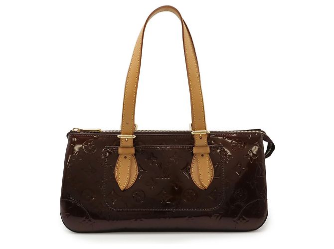 Schultertasche Rosewood Avenue aus Monogram Vernis von Louis Vuitton Bordeaux