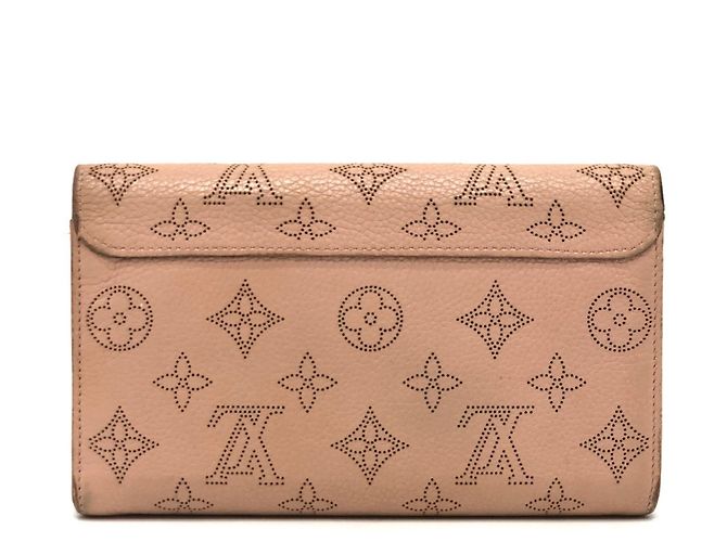 Louis Vuitton M60145 Monogram Mahina Iris Geldbörse Pink