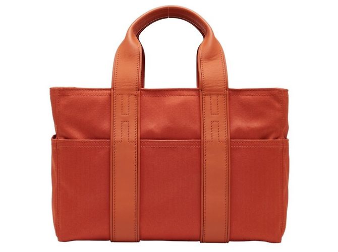 Bolsa Tote Hermès Acapulco PM Laranja