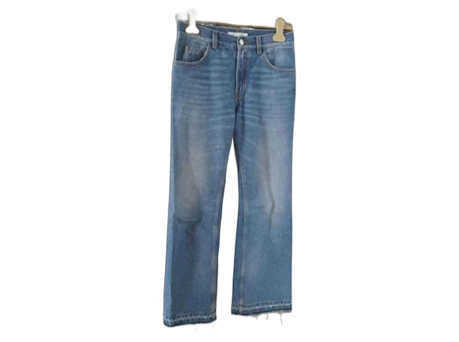 Chloé Vaqueros Azul Algodón