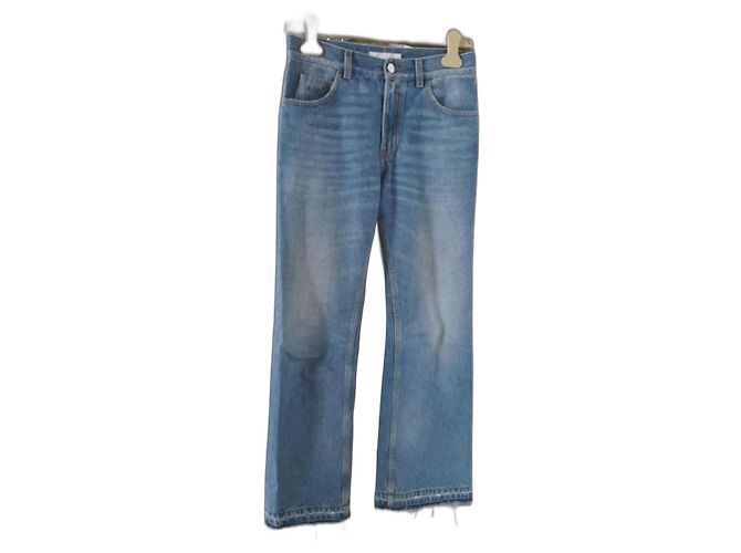 Chloé Jeans Blu Cotone