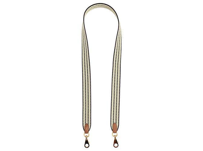 Trim Hermès Sangle Cordage 50 mm Bag Straps in Multicolor Canvas Multiple colors 