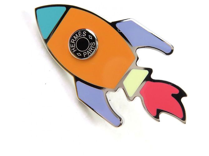 Hermès Spilla Hermes Space H Multicolore Metallo