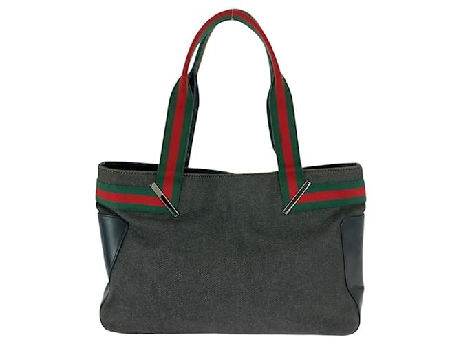 Gucci Canvas Tote Bag Black Cloth  ref.2568718