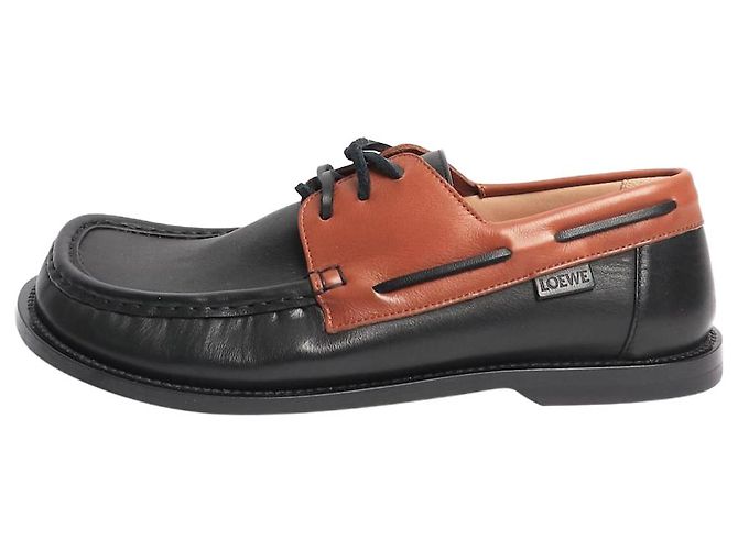 Loewe Schwarze Campo Bootsschuhe - Größe EU 39