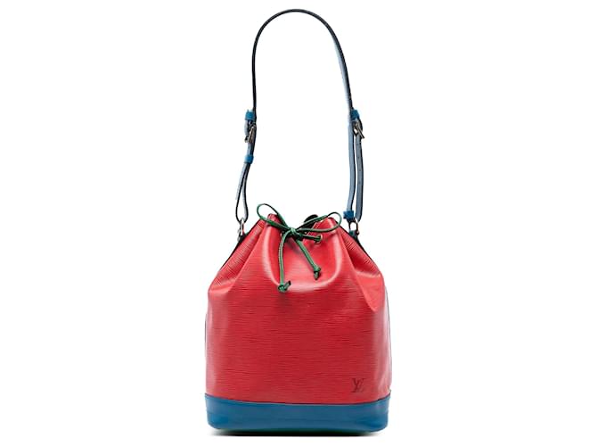 Louis Vuitton Red Epi Tricolor Noe GM Leather  ref.2570845
