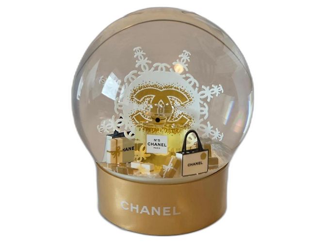 Boule à neige Chanel Doré