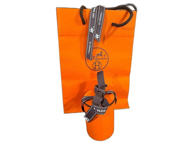 Lenço de seda Hermès Twilly Rosa