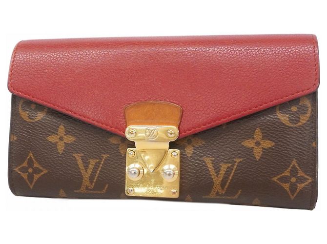 Cartera Larga Pallas Monogram Louis Vuitton Fucsia
