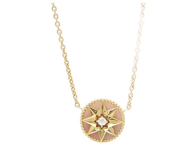 Christian Dior Rose Devant Necklace