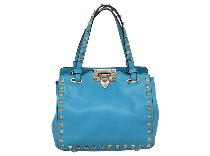Valentino Garavani Rockstud Tote Mini em Couro Macio