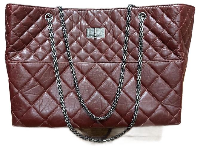 Bolsa Tote Reissue da Chanel Bordeaux