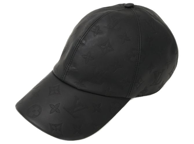 Louis Vuitton Monogram Shadow Cap Black