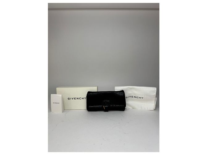 Vintage Givenchy Leather Wallet black