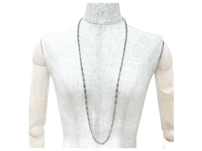 Collar Péndulo de Plata Christian Dior
