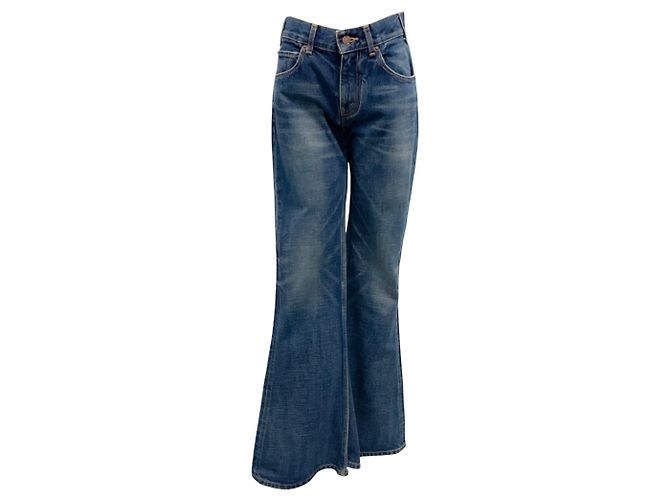 Céline Jeans Marco de denim lavado oscuro Celine