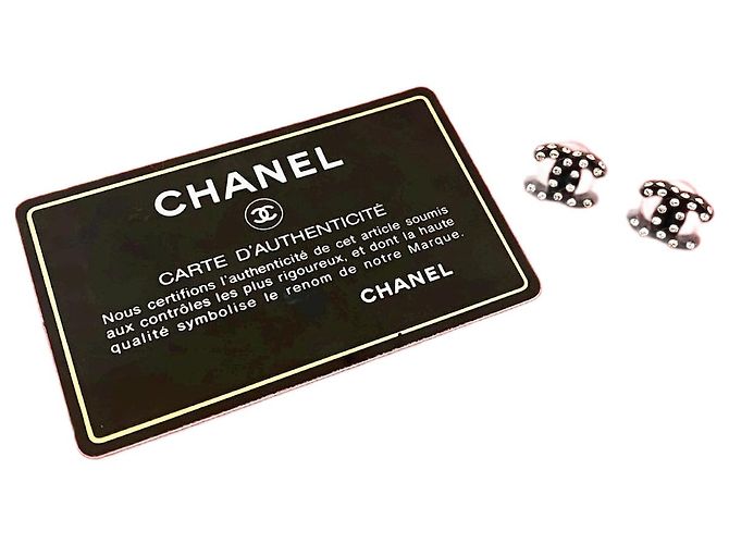 Orecchini Coco Mark di Chanel Nero 
