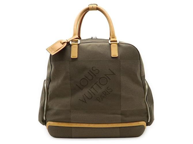 Louis Vuitton Avventurier Damier Geant Boston Bag Brown Cloth  ref.2574524
