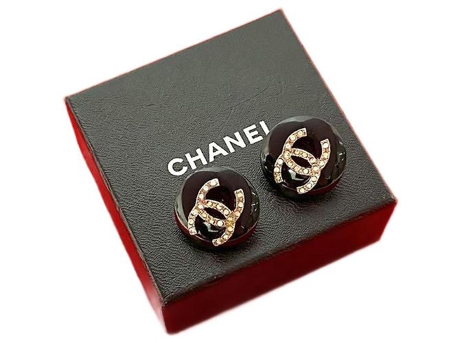 Orecchini Coco Mark di Chanel Nero 