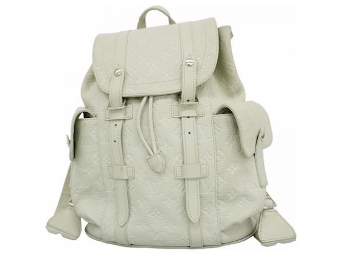 Louis Vuitton Monogram Taurillon Christopher PM Backpack Brown  ref.2575076