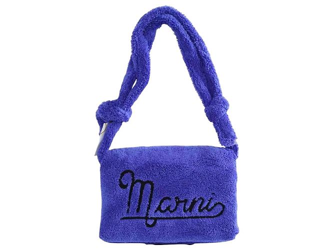 Marni Borsa a tracolla blu 