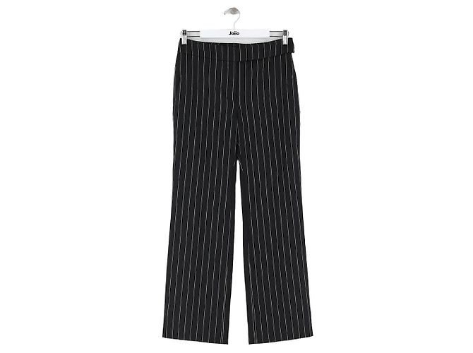 Alexandre Vauthier Schwarze weite Hose