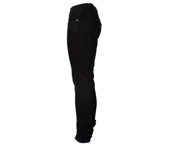 Amiri Jeans de algodón negro 