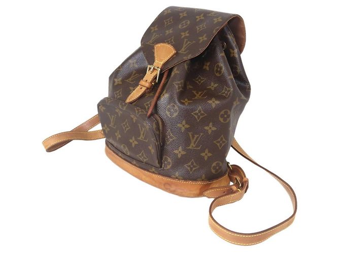 Sac à dos Montsouris PM Louis Vuitton Marron