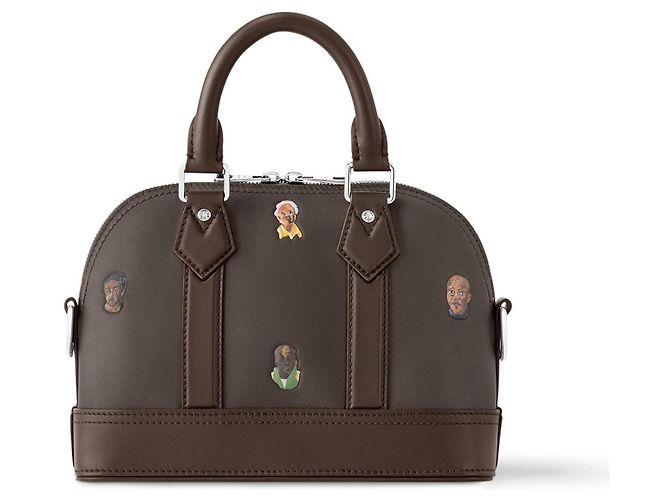Louis Vuitton Alma 25 en cuir marron