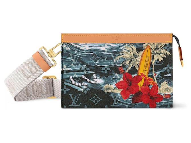 LOUIS VUITTON Gaston Wearable Wallet Multiple colors Cloth  ref.2575971