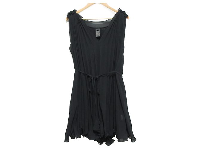 Autre Marque Robe Plissée DOUBLE STANDARD CLOTHING Noir